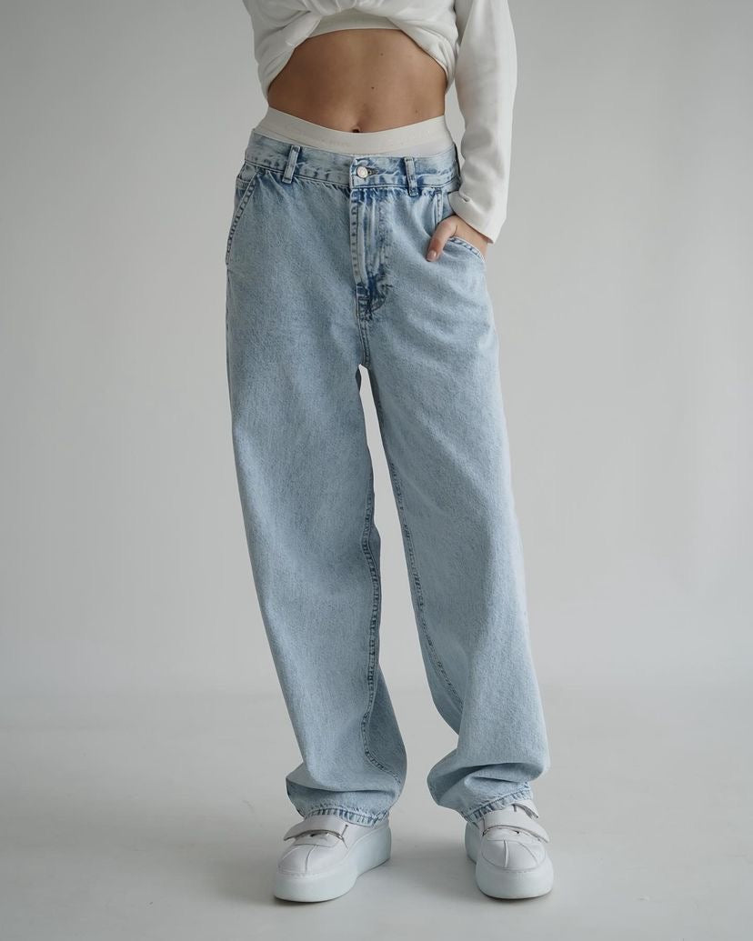 Baggy Snow Pant Jeans – Coupe Streetwear Oversize