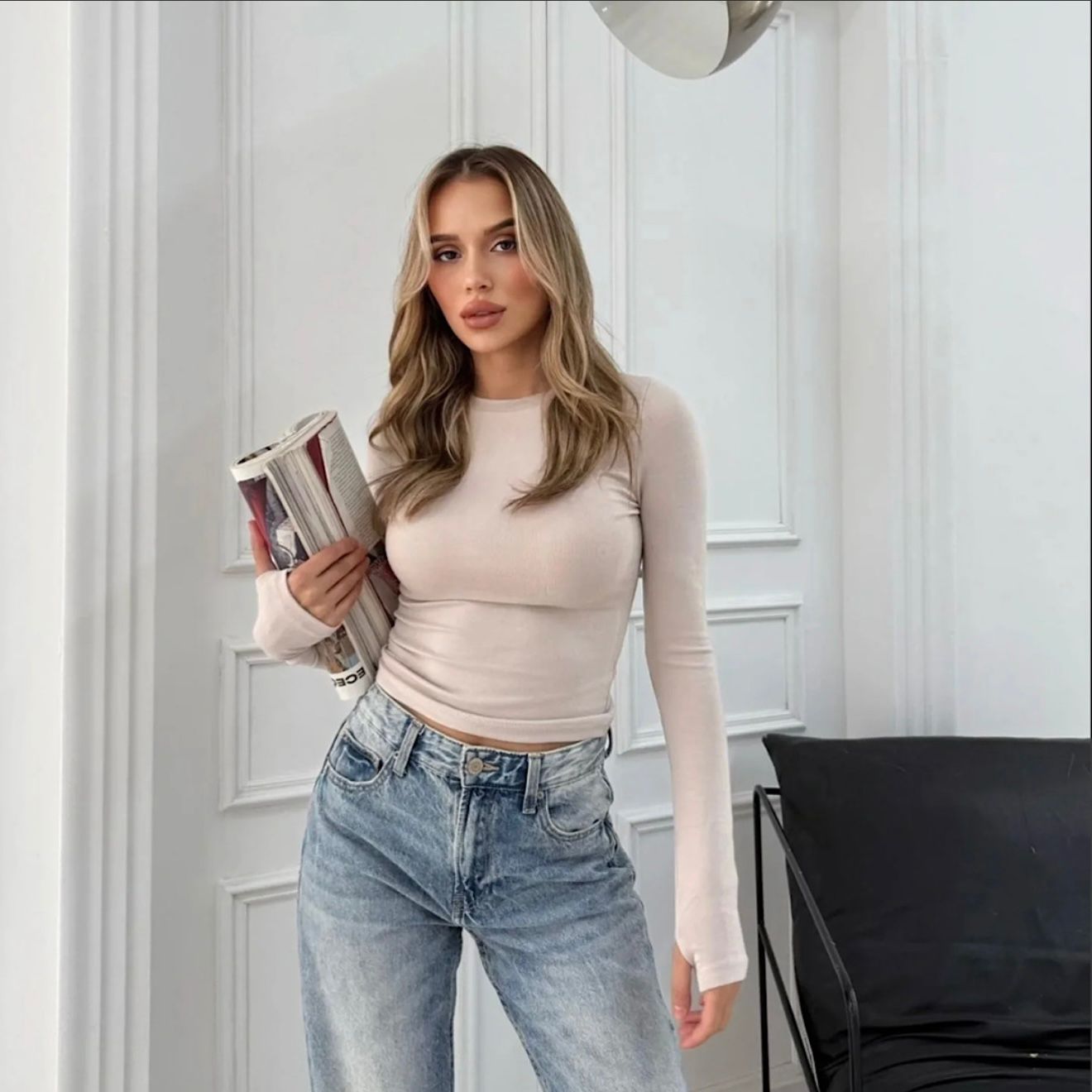 Pull Passe Pouce Licra - 3 couleurs par commande