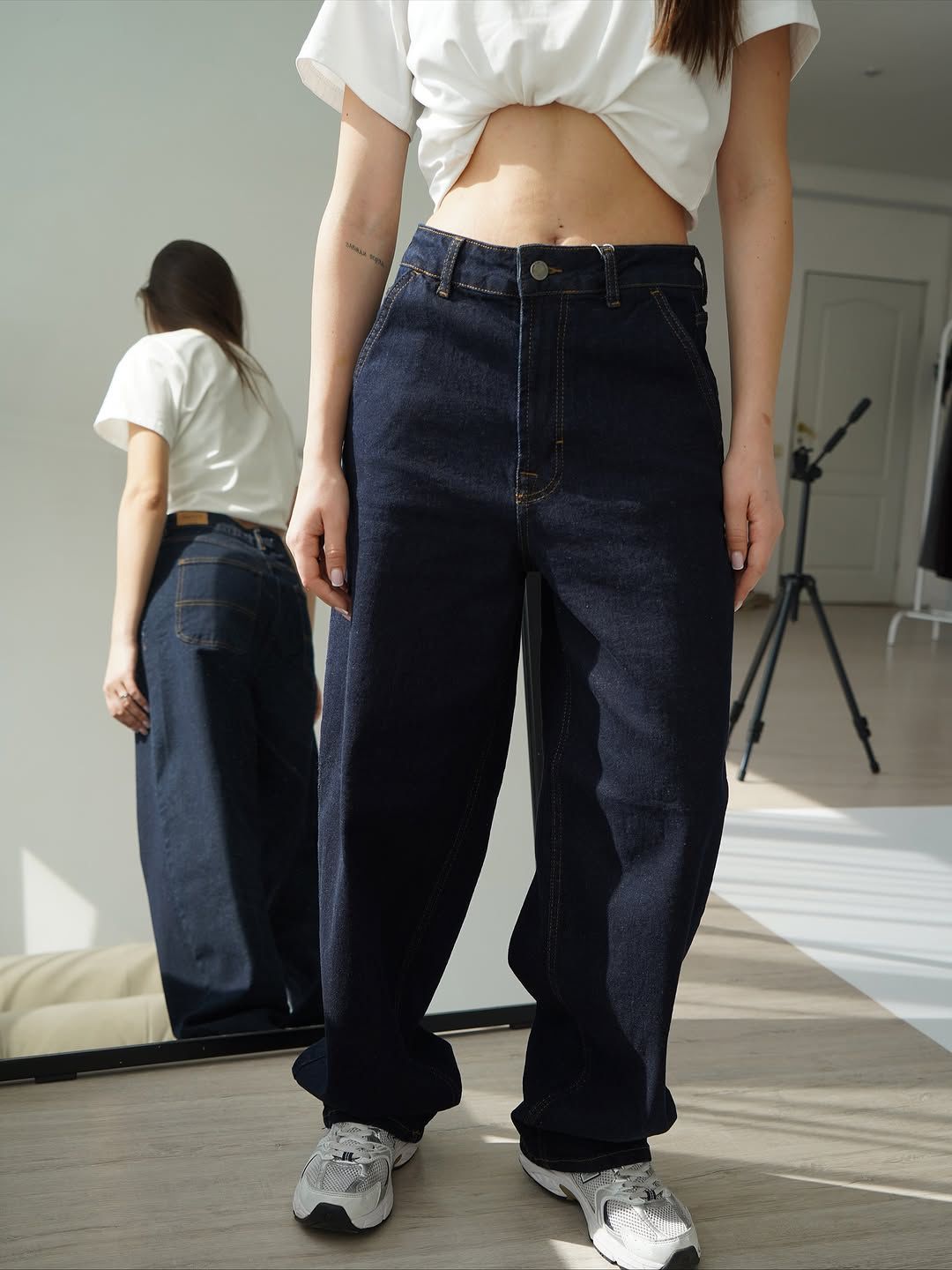 Baggy Raw jeans