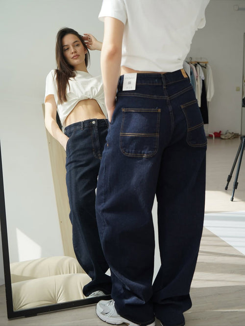Baggy Raw jeans