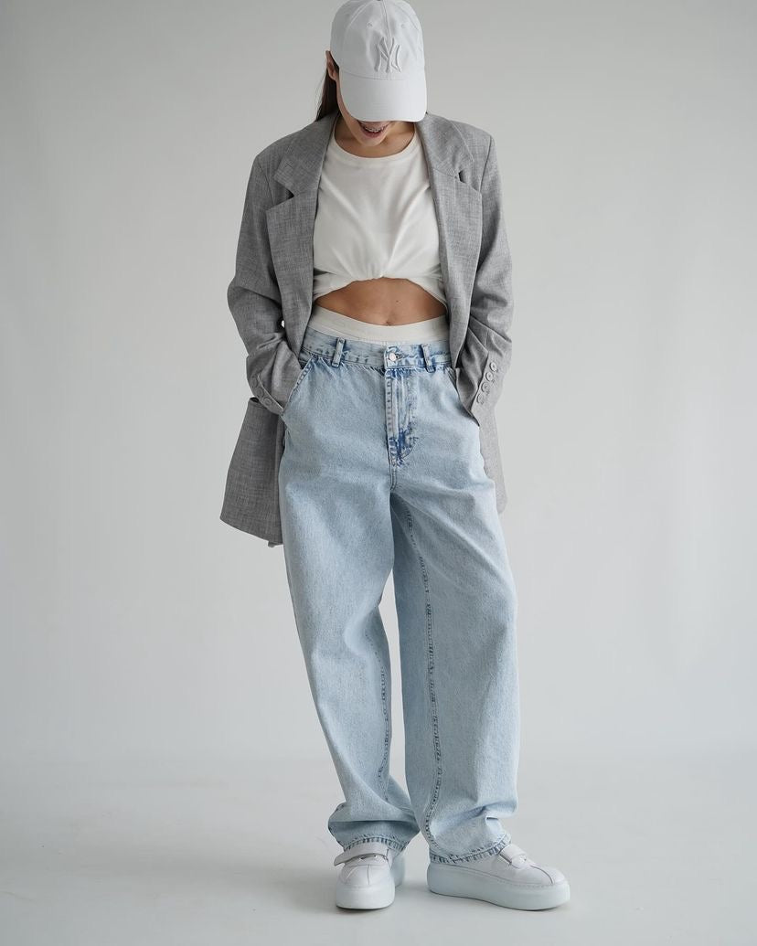 Baggy Snow Pant Jeans – Coupe Streetwear Oversize